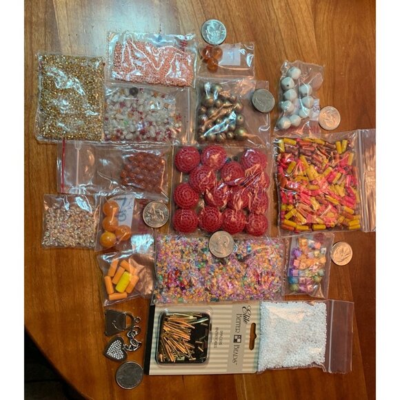 Assorted Beads for Jewelry Making #507 - Picture 1 of 9